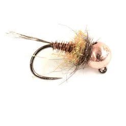Deschutes Angler FLIES Tungsten Orange Hot Spot Pheasant Tail Jig