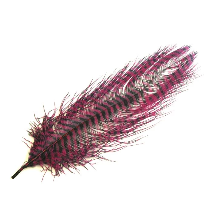 Montana Fly Company Feathers Barred Ostrich Plume 4 Montana Fly Company Feathers Barred Ostrich Plume