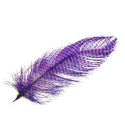 Montana Fly Company Feathers Barred Ostrich Plume 15 Montana Fly Company Feathers Barred Ostrich Plume