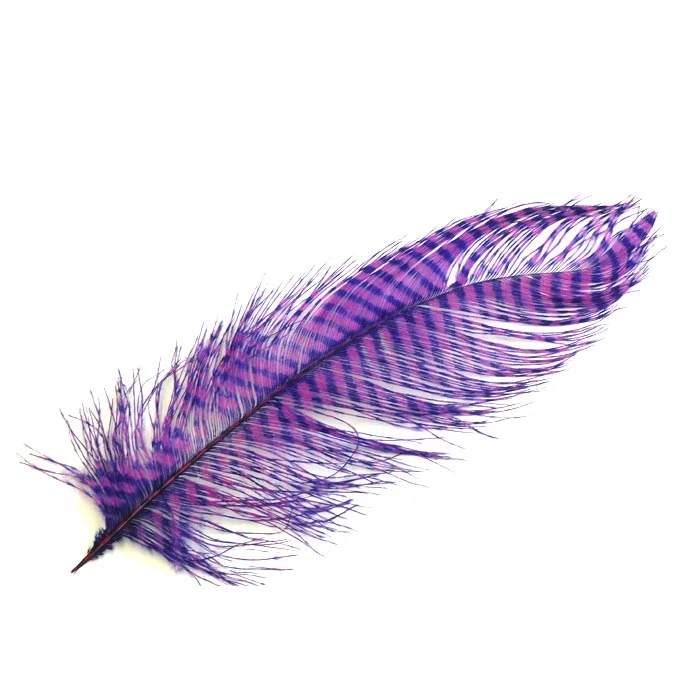 Montana Fly Company Feathers Barred Ostrich Plume 5 Montana Fly Company Feathers Barred Ostrich Plume