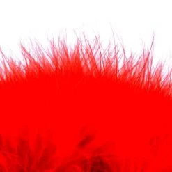 Nature's Spirit Feathers Blood Quill Strung Marabou