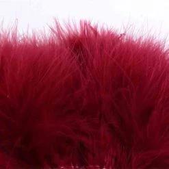 Nature's Spirit Feathers Blood Quill Strung Marabou