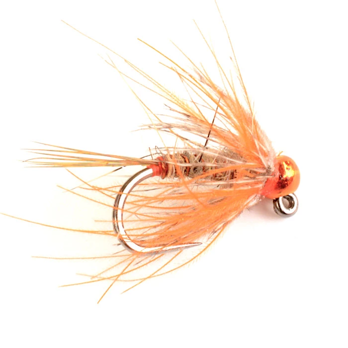 Deschutes Angler FLIES Brillons Tungsten Orange Crush Jig 1 Deschutes Angler FLIES Brillons Tungsten Orange Crush Jig