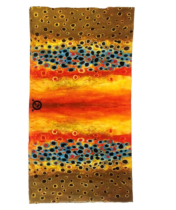 Reel Threads Neck Gaiter - Brown Trout GEAR 1 Reel Threads Neck Gaiter - Brown Trout GEAR