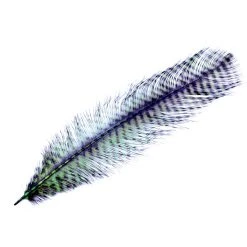 Montana Fly Company Feathers Barred Ostrich Plume