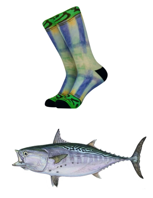 Reel Threads Socks - False Albacore 2 Reel Threads Socks - False Albacore