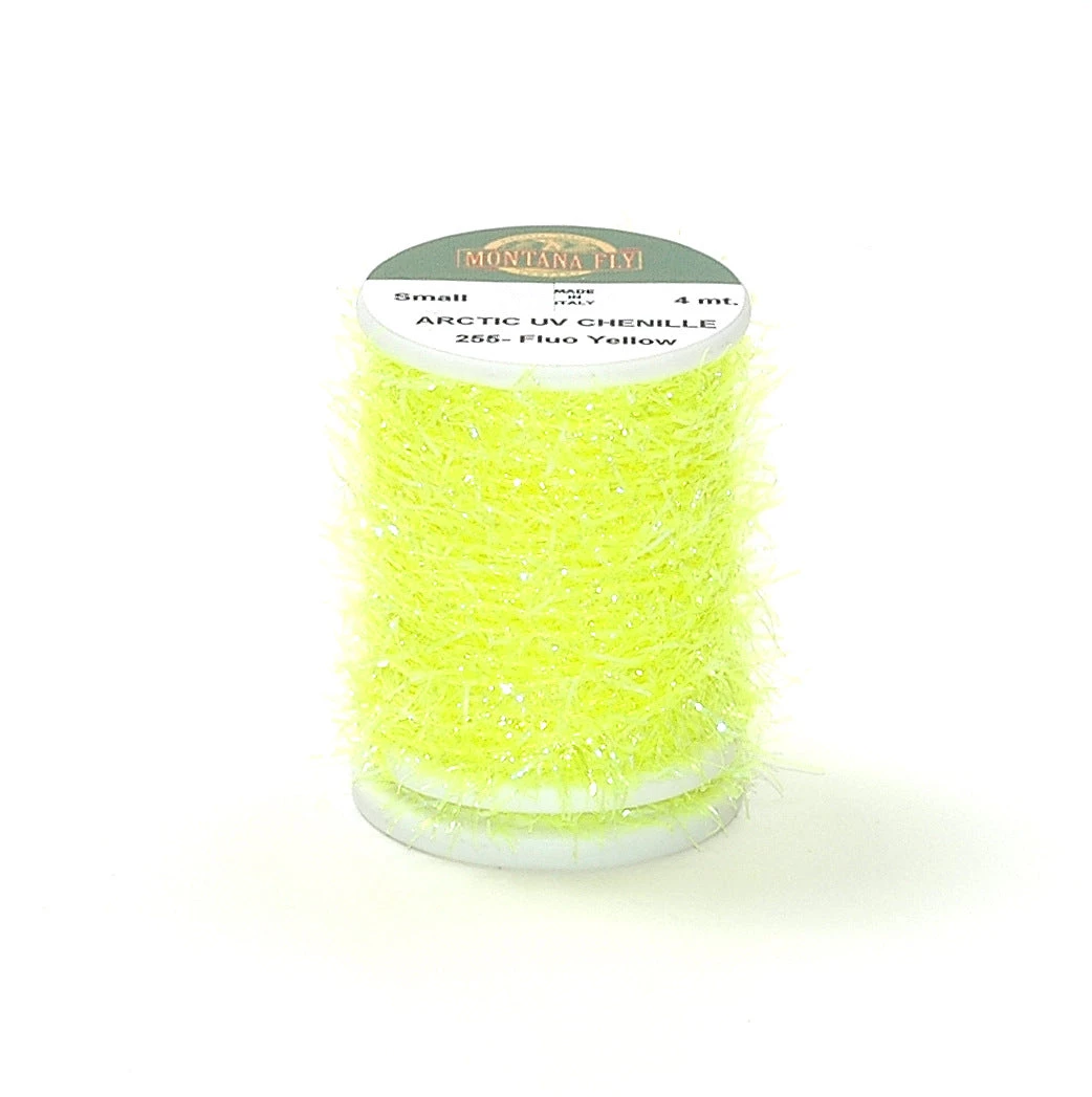 Montana Fly Company Arctic UV Chenille Body Material 3 Montana Fly Company Arctic UV Chenille Body Material