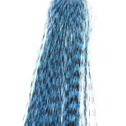 Hareline Dubbin Grizzly Barred Flashabou Mylar & Flash