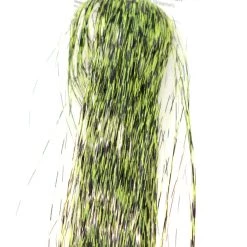 Hareline Dubbin Grizzly Barred Flashabou Mylar & Flash