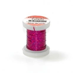 Hareline Dubbin Tinsel, Wire & Lead Holographic Tinsel