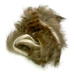 Hareline Dubbin, Inc. Black Barred Rabbit Strips