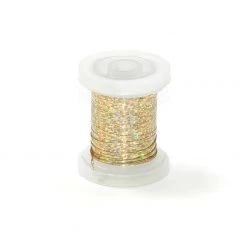 Hareline Dubbin Tinsel, Wire & Lead Holographic Tinsel