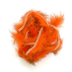 Hareline Dubbin, Inc. Black Barred Rabbit Strips