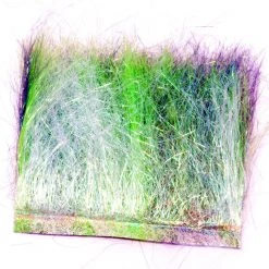 Hareline Dubbin, Inc. Ice Dub Minnow Back Shimmer Fringe Body Material