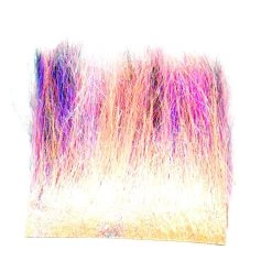 Hareline Dubbin, Inc. Ice Dub Minnow Back Shimmer Fringe Body Material