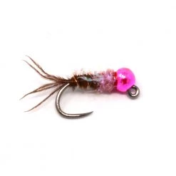 Deschutes Angler French Dip - Light Pink/ Pink Bead FLIES