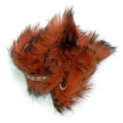 Hareline Dubbin, Inc. Black Barred Rabbit Strips