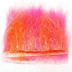 Hareline Dubbin, Inc. Ice Dub Minnow Back Shimmer Fringe Body Material