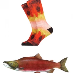 GEAR Reel Threads Socks - Sockeye Salmon