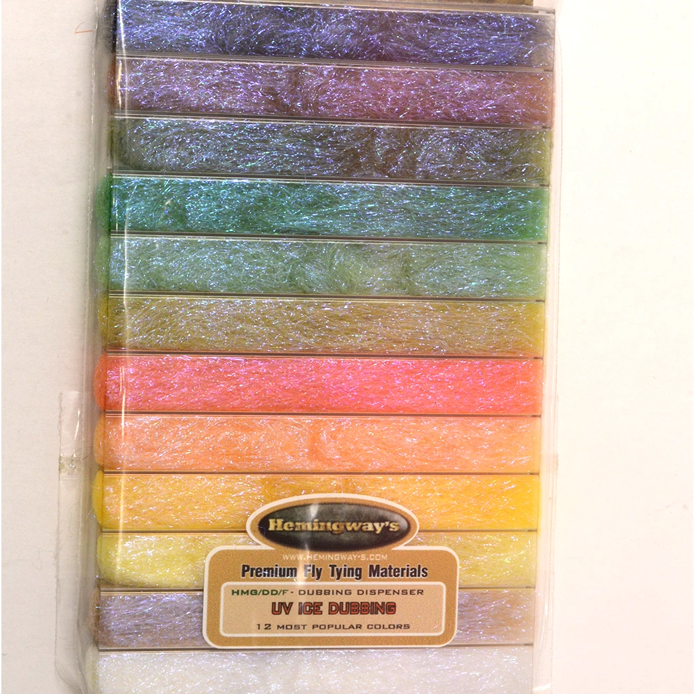 Body Material Hemingway UV Ice Dubbing Box 1 Body Material Hemingway UV Ice Dubbing Box