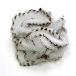 Hareline Dubbin, Inc. Black Barred Rabbit Strips