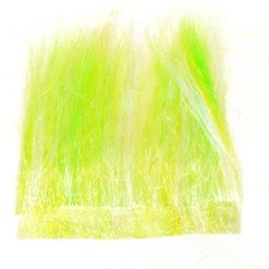 Hareline Dubbin, Inc. Ice Dub Minnow Back Shimmer Fringe Body Material