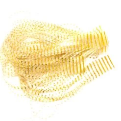 Hareline Dubbin, Inc. Barred Sili Chrome Nymph Legs