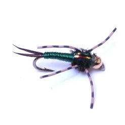 Deschutes Angler Bead Head Rubber Legs Copper Bob FLIES 6 Deschutes Angler Bead Head Rubber Legs Copper Bob FLIES