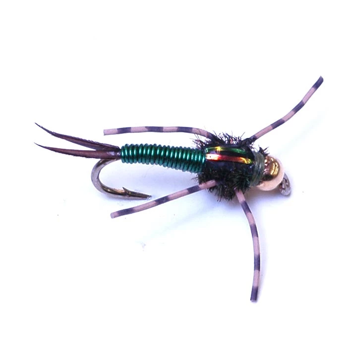 Deschutes Angler Bead Head Rubber Legs Copper Bob FLIES 3 Deschutes Angler Bead Head Rubber Legs Copper Bob FLIES