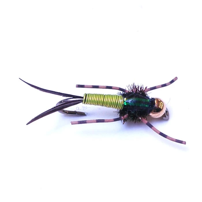 Deschutes Angler Bead Head Rubber Legs Copper Bob FLIES 1 Deschutes Angler Bead Head Rubber Legs Copper Bob FLIES