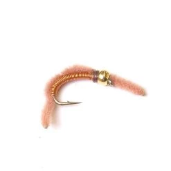 Deschutes Angler Bead Head San Juan Worm - Brown