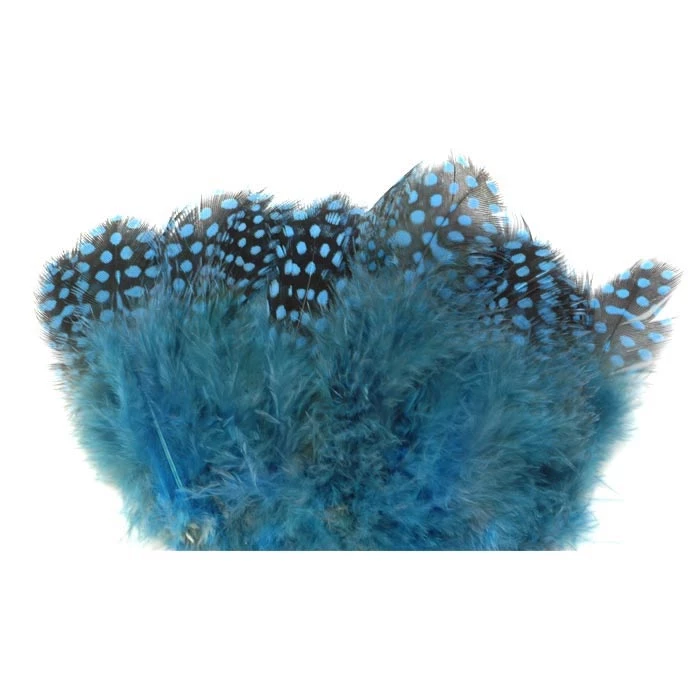 Nature's Spirit Strung Guinea Feathers 14 Nature's Spirit Strung Guinea Feathers