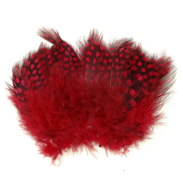 Nature's Spirit Feathers Strung Jumbo Guinea 9 Nature's Spirit Feathers Strung Jumbo Guinea