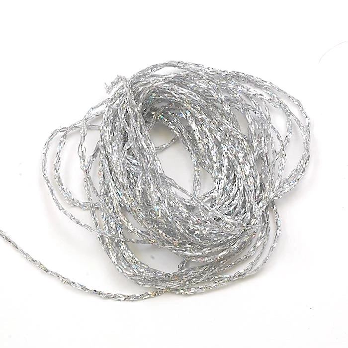 Hareline Dubbin, Inc. Body Material Holographic Diamond Braid 5 Hareline Dubbin, Inc. Body Material Holographic Diamond Braid