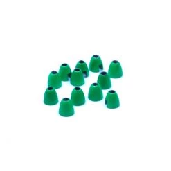 Hareline Dubbin, Inc. Slotted Tungsten Coneheads Beads, Eyes & Heads