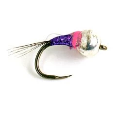 Deschutes Angler Tungsten Perdigon Purple FLIES