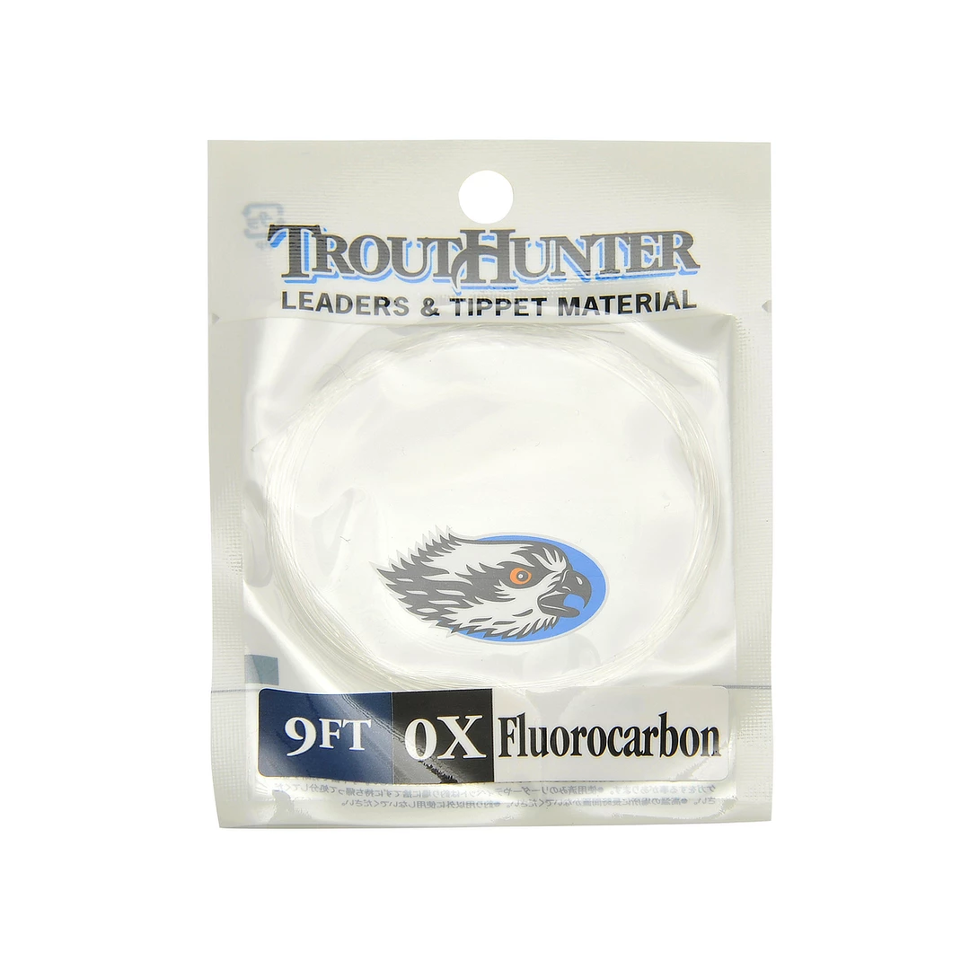 Trout Hunter LEADERS & TIPPET TroutHunter 9 Ft. Fluorocarbon Leader 1 Trout Hunter LEADERS & TIPPET TroutHunter 9 Ft. Fluorocarbon Leader