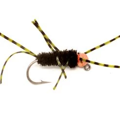 Montana Fly Company Tungsten Jig Hot Spot Girdle Bug FLIES