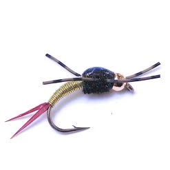 Deschutes Angler Tungsten Rubber Leg Copper Bob FLIES