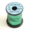Deschutes Angler Uni Mylar Double Sided - Red/Green Tinsel, Wire & Lead